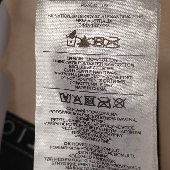 P.E Nation Hat Cap Strap Back Blush Pink Embroidered Homage OSFA Womens NWT - Picture 6 of 8